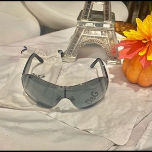 D&G black sunglasses with crystals